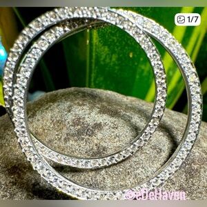 Rare 18k Roberto Coin Diamond Circle pendant